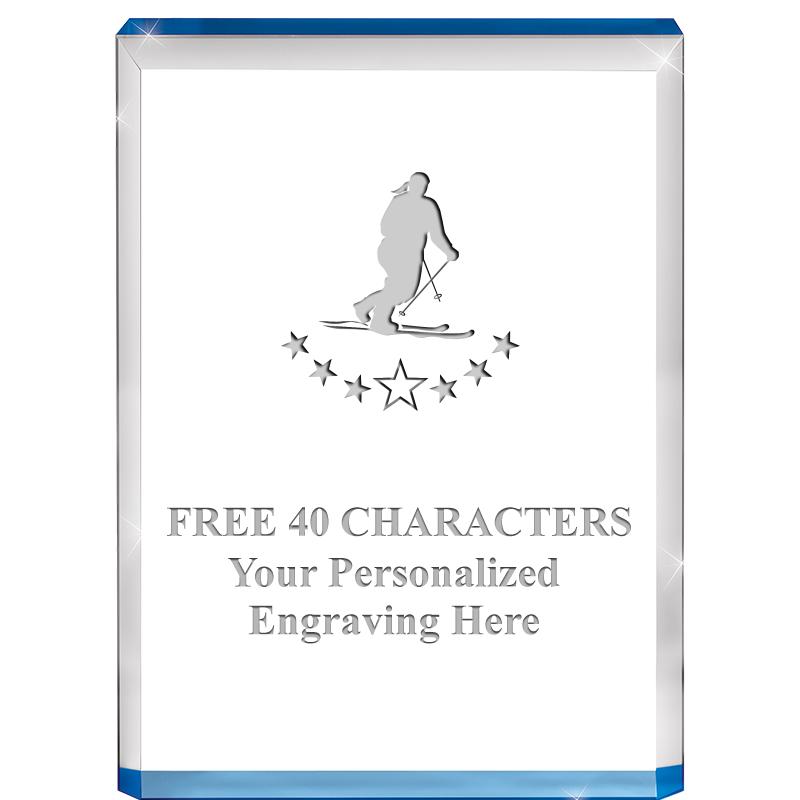 4" BLUE BILLBOARD ACRYLIC