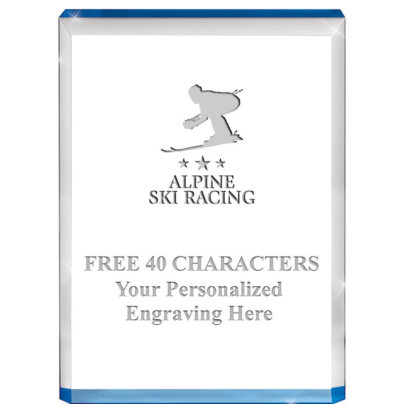 4" BLUE BILLBOARD ACRYLIC