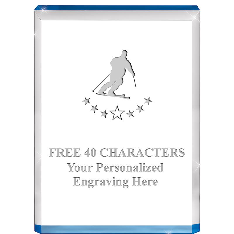 4" BLUE BILLBOARD ACRYLIC