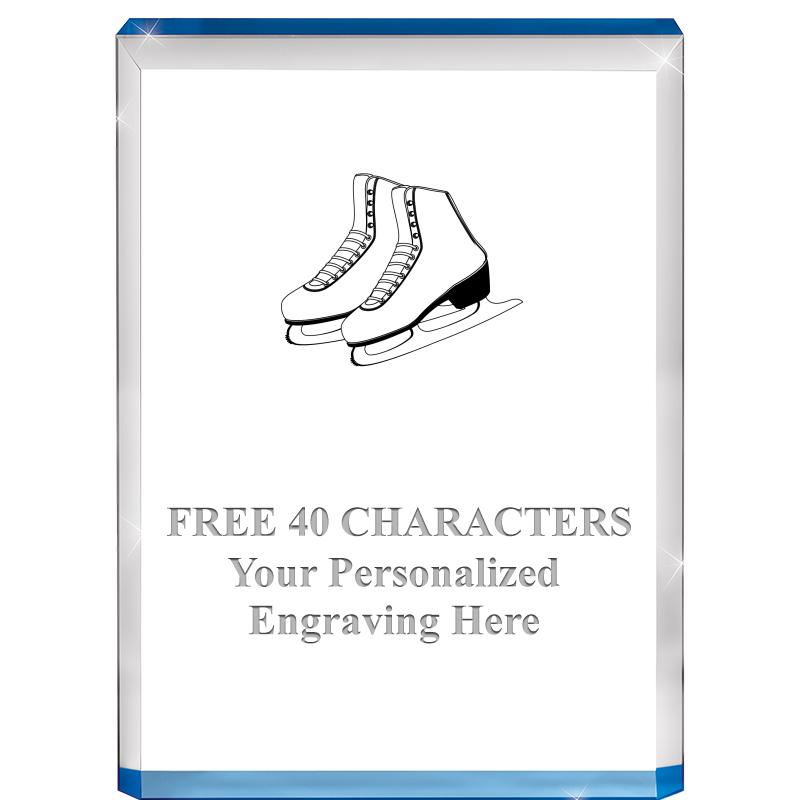 4" BLUE BILLBOARD ACRYLIC