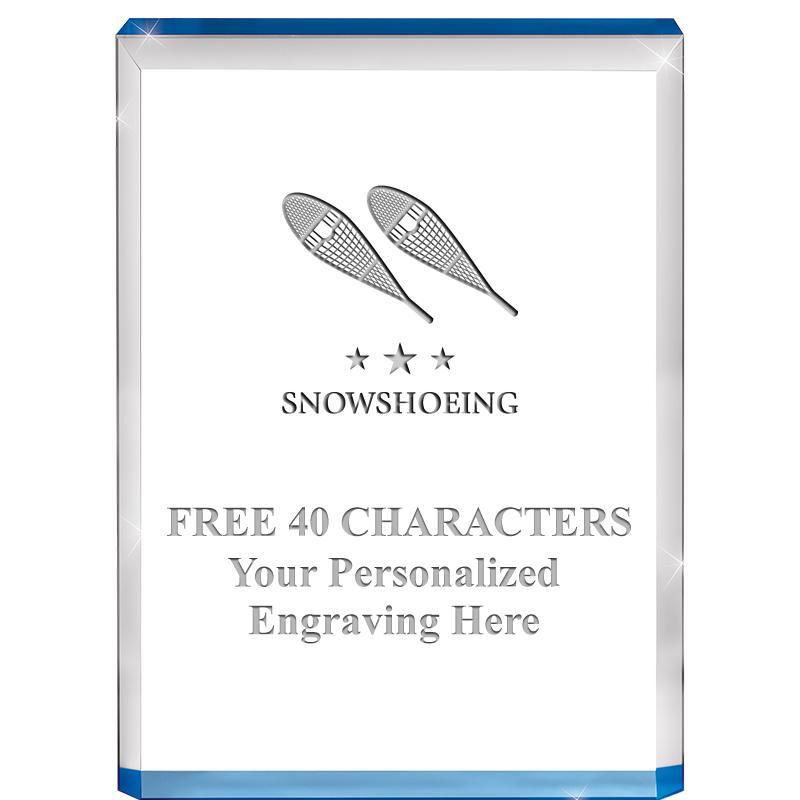 4" BLUE BILLBOARD ACRYLIC