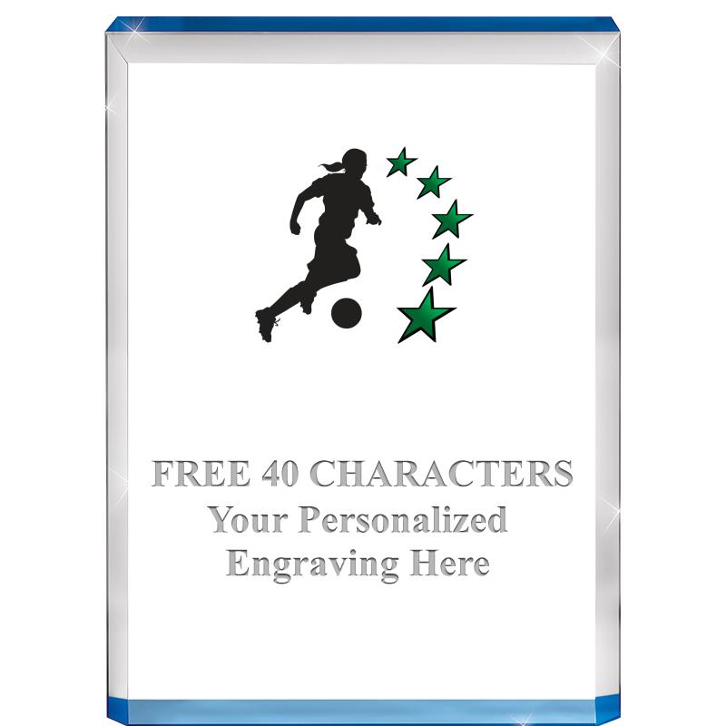 4" BLUE BILLBOARD ACRYLIC