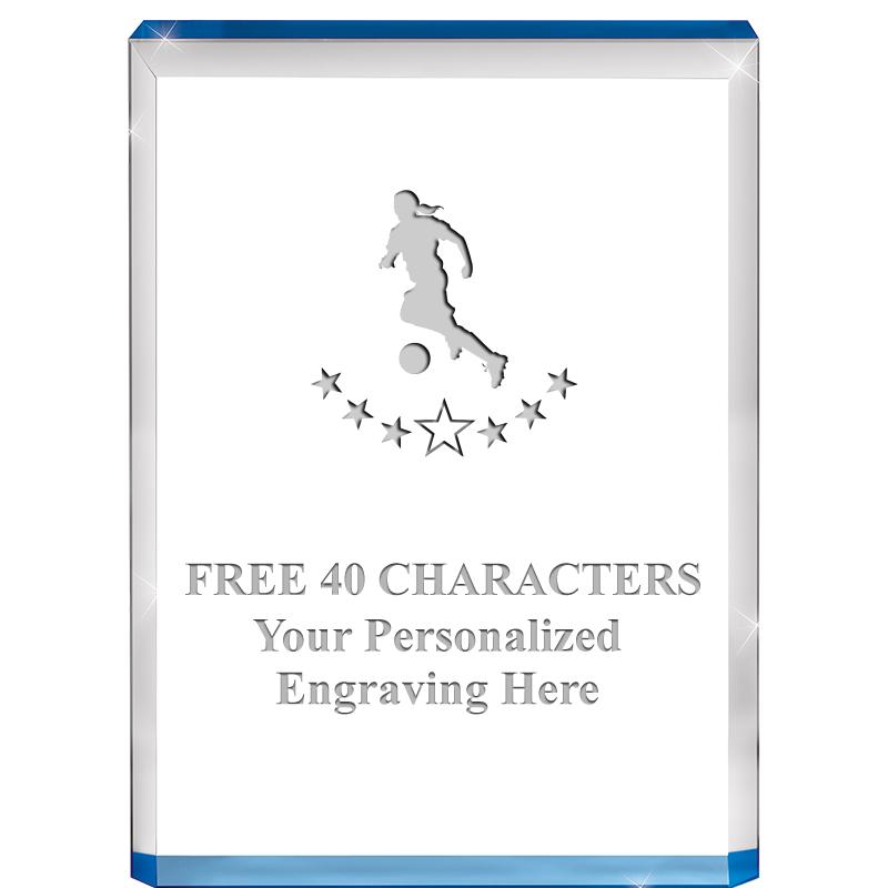 4" BLUE BILLBOARD ACRYLIC