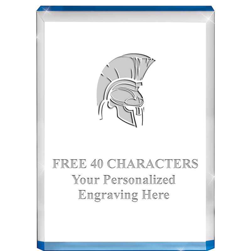 4" BLUE BILLBOARD ACRYLIC