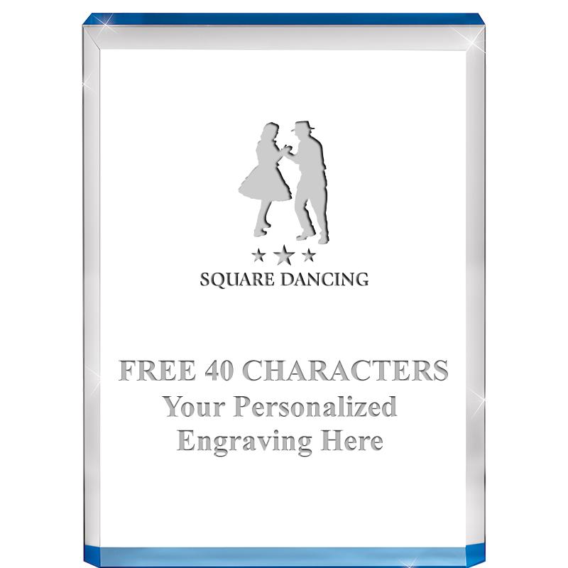 4" BLUE BILLBOARD ACRYLIC