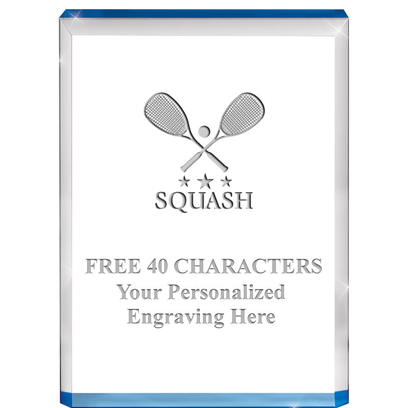 4" BLUE BILLBOARD ACRYLIC