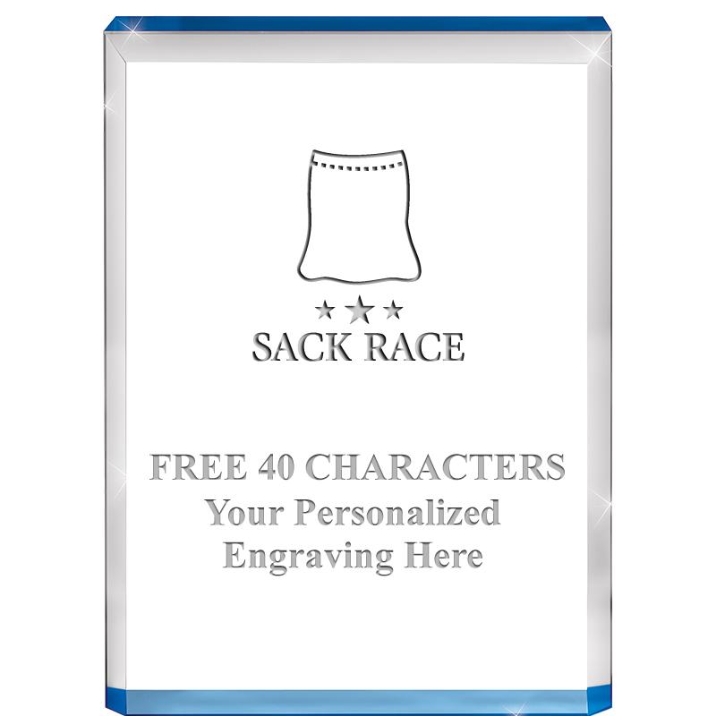 4" BLUE BILLBOARD ACRYLIC