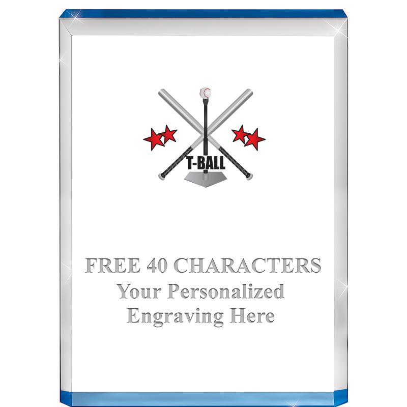 4" BLUE BILLBOARD ACRYLIC