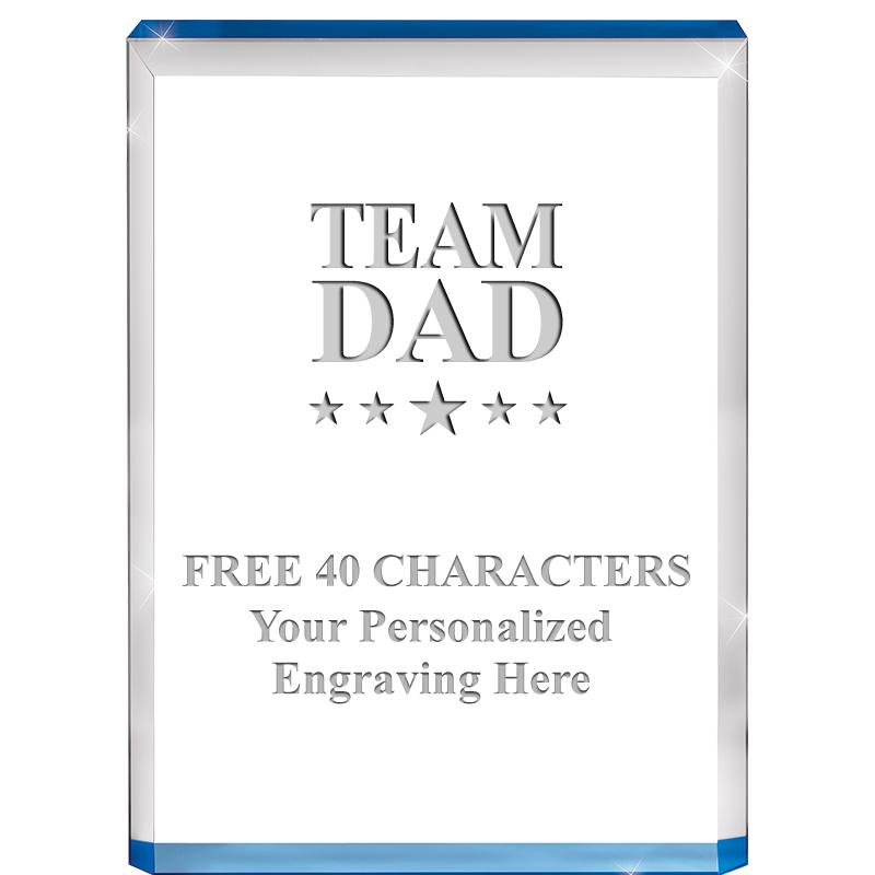 4" BLUE BILLBOARD ACRYLIC