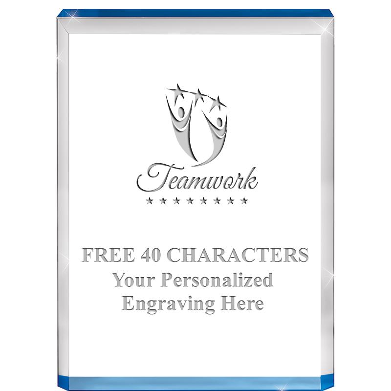 4" BLUE BILLBOARD ACRYLIC