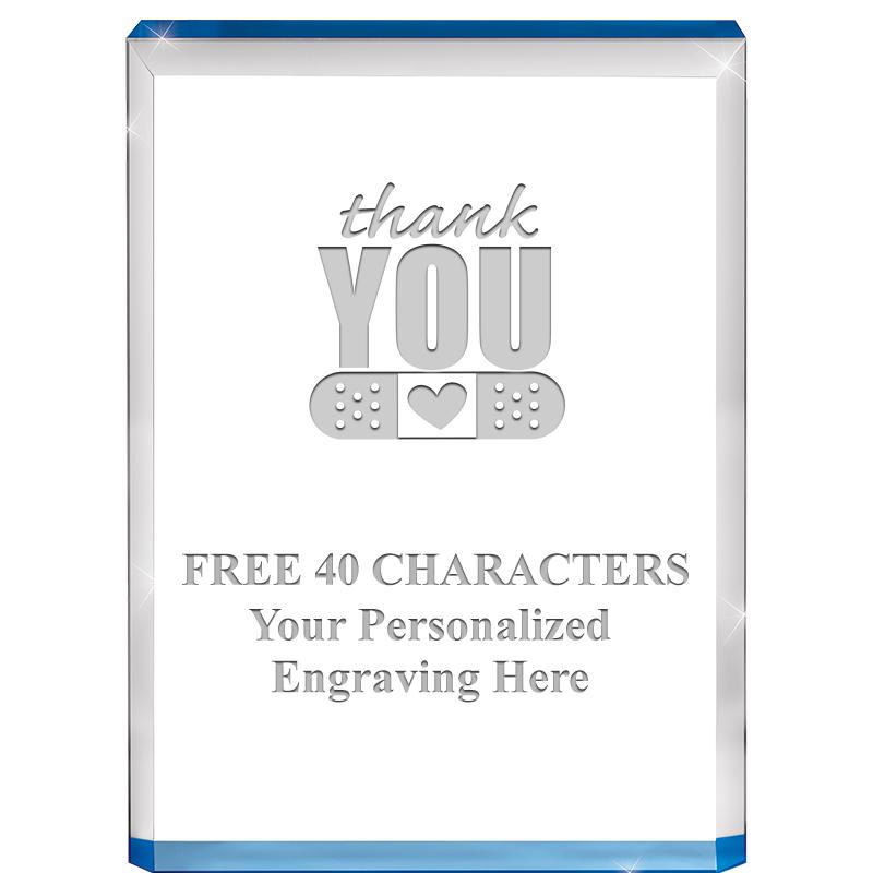 4" BLUE BILLBOARD ACRYLIC