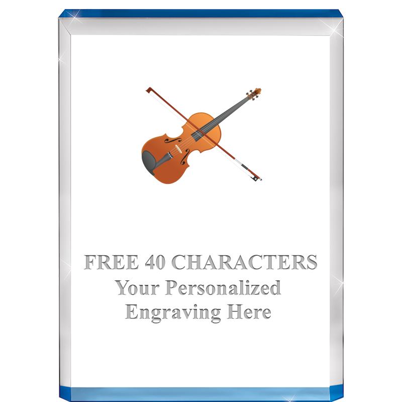 4" BLUE BILLBOARD ACRYLIC