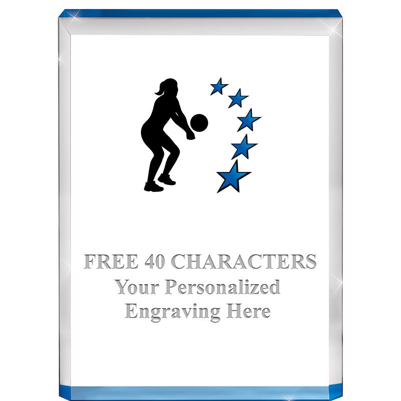 4" BLUE BILLBOARD ACRYLIC