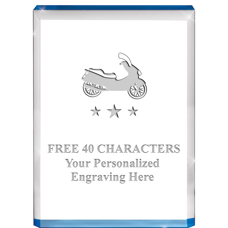 4" BLUE BILLBOARD ACRYLIC