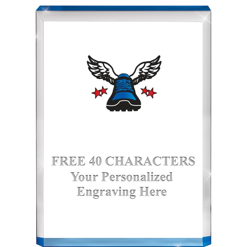 4" BLUE BILLBOARD ACRYLIC