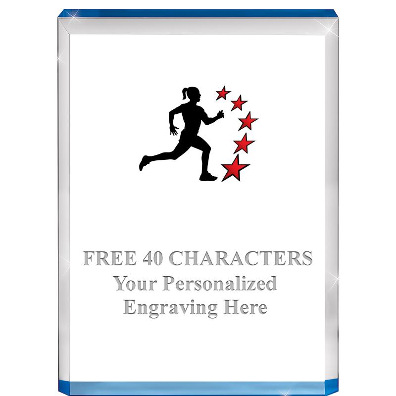 4" BLUE BILLBOARD ACRYLIC