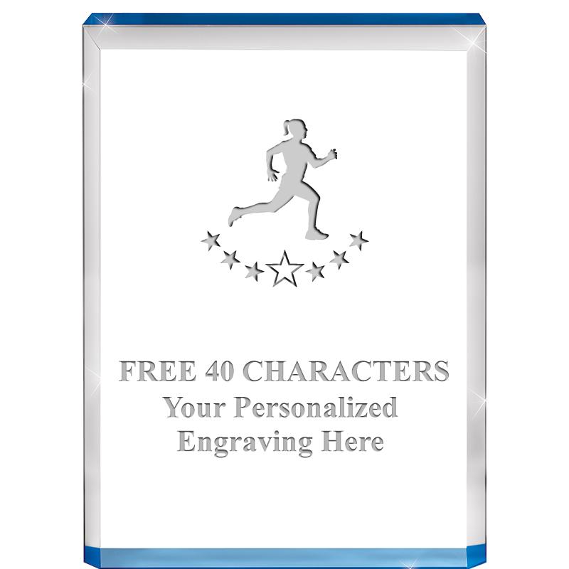 4" BLUE BILLBOARD ACRYLIC