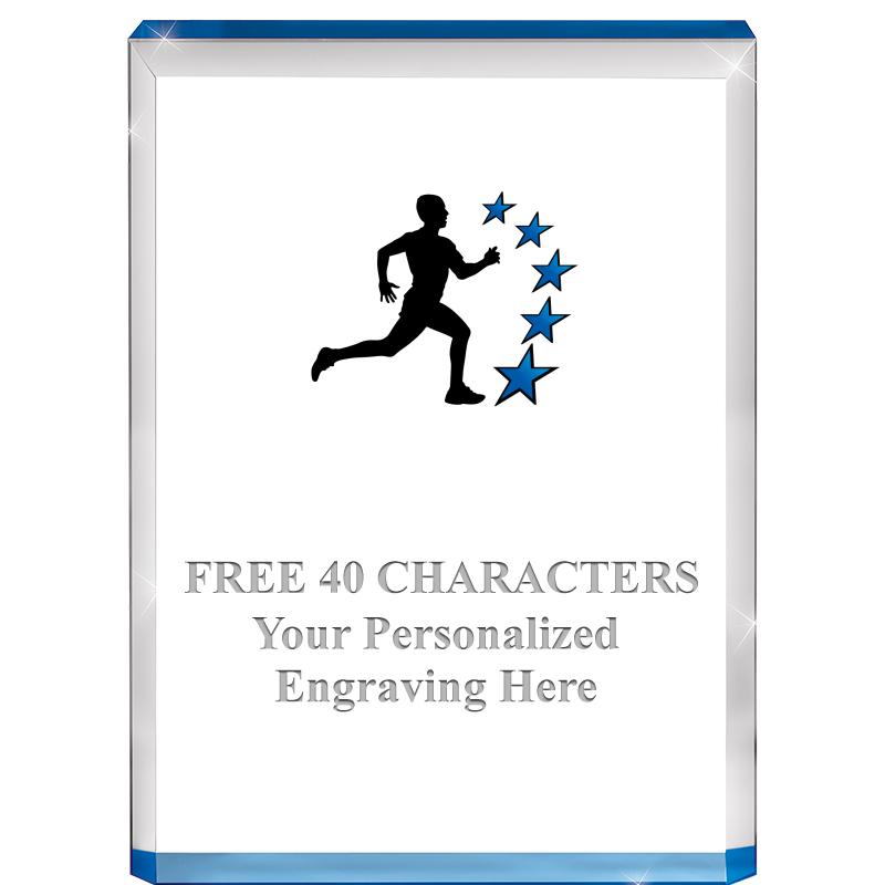 4" BLUE BILLBOARD ACRYLIC