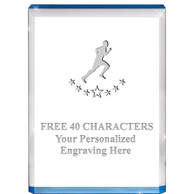 4" BLUE BILLBOARD ACRYLIC