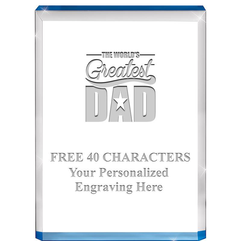 4" BLUE BILLBOARD ACRYLIC