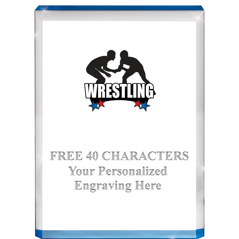 4" BLUE BILLBOARD ACRYLIC