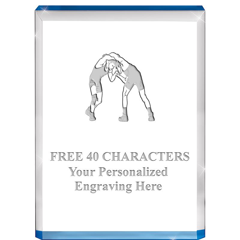 4" BLUE BILLBOARD ACRYLIC