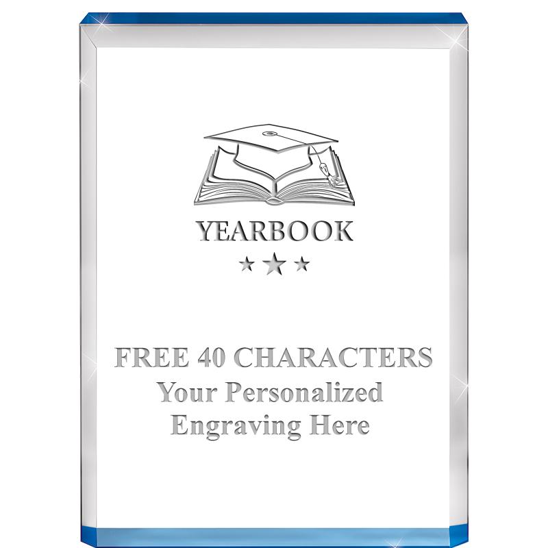 4" BLUE BILLBOARD ACRYLIC