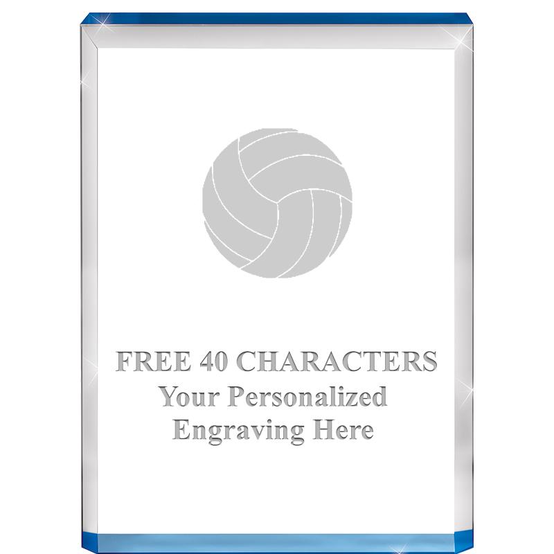 4" BLUE BILLBOARD ACRYLIC