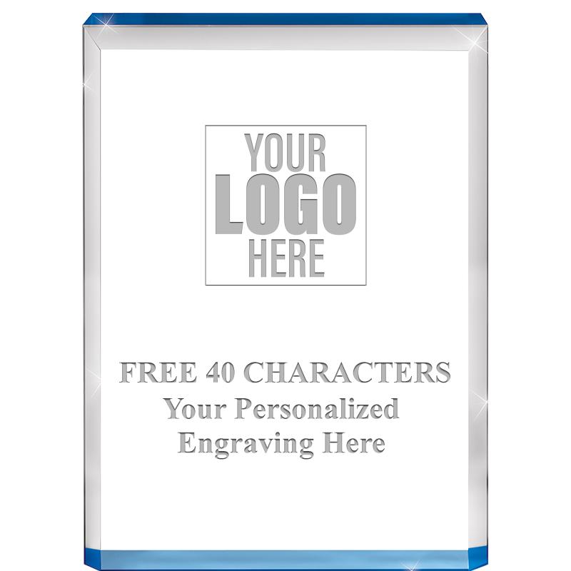 4" BLUE BILLBOARD ACRYLIC