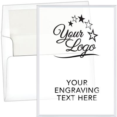 5"X7" ACRYLIC INVITATION