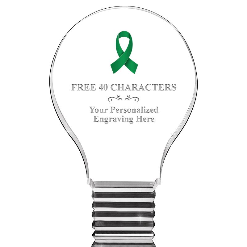 6" LIGHT BULB ACRYLIC