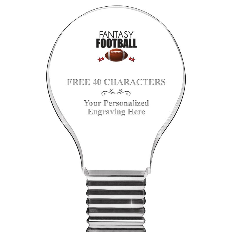 6" LIGHT BULB ACRYLIC