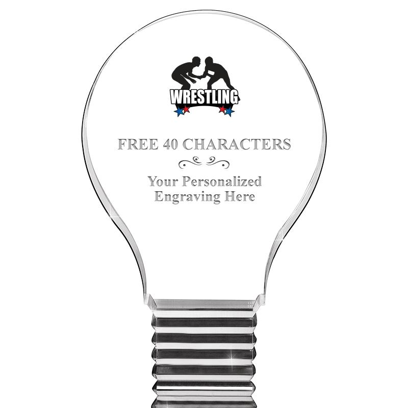 6" LIGHT BULB ACRYLIC