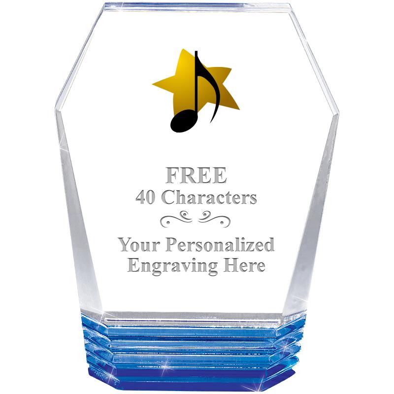 5" MONUMENT BLUE ROCKWELL ACRY