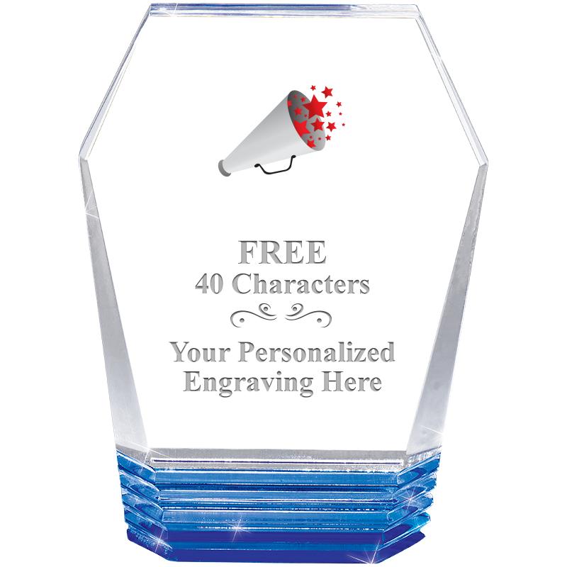 5" MONUMENT BLUE ROCKWELL ACRY