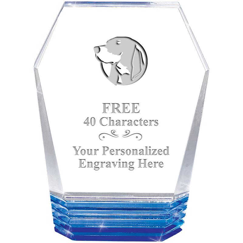 5" MONUMENT BLUE ROCKWELL ACRY