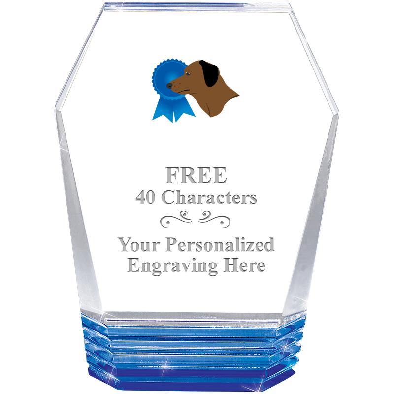 5" MONUMENT BLUE ROCKWELL ACRY