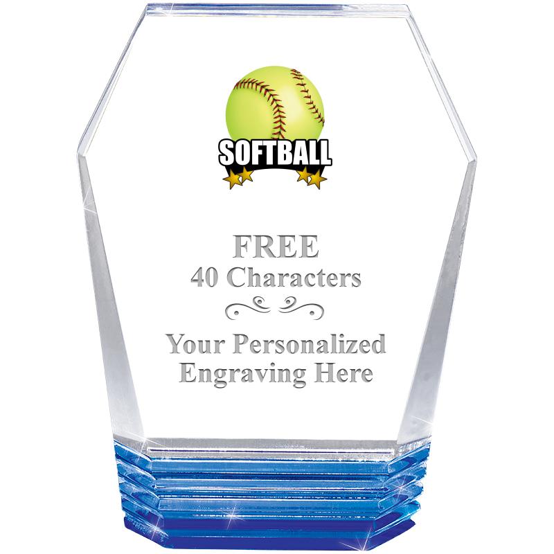 5" MONUMENT BLUE ROCKWELL ACRY