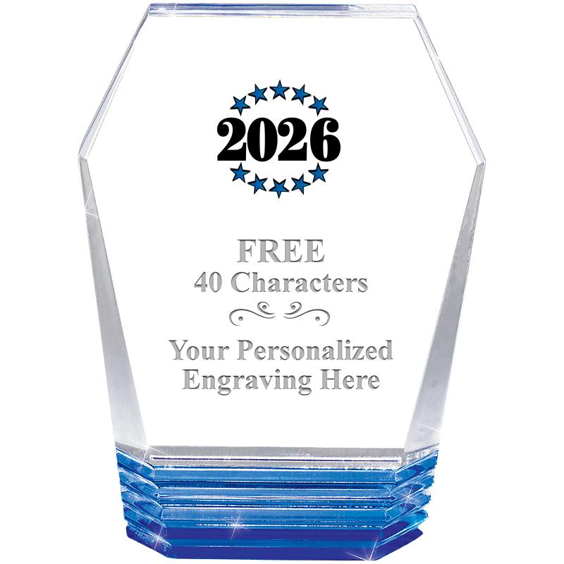 5" MONUMENT BLUE ROCKWELL ACRY