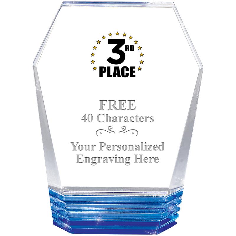 5" MONUMENT BLUE ROCKWELL ACRY