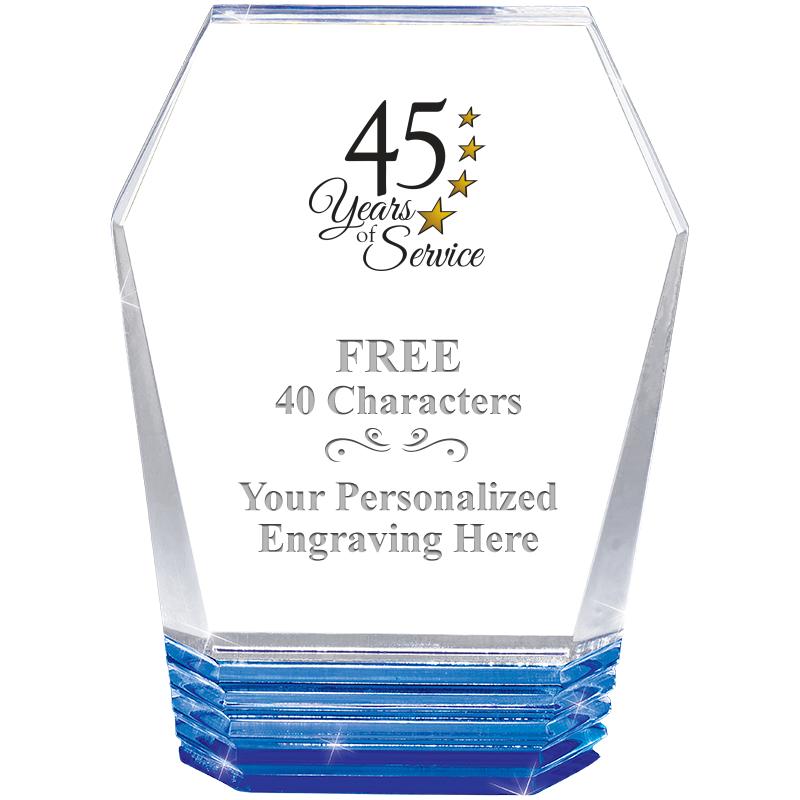 5" MONUMENT BLUE ROCKWELL ACRY