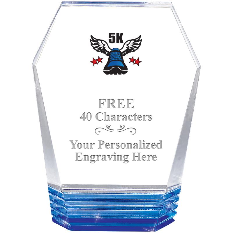 5" MONUMENT BLUE ROCKWELL ACRY