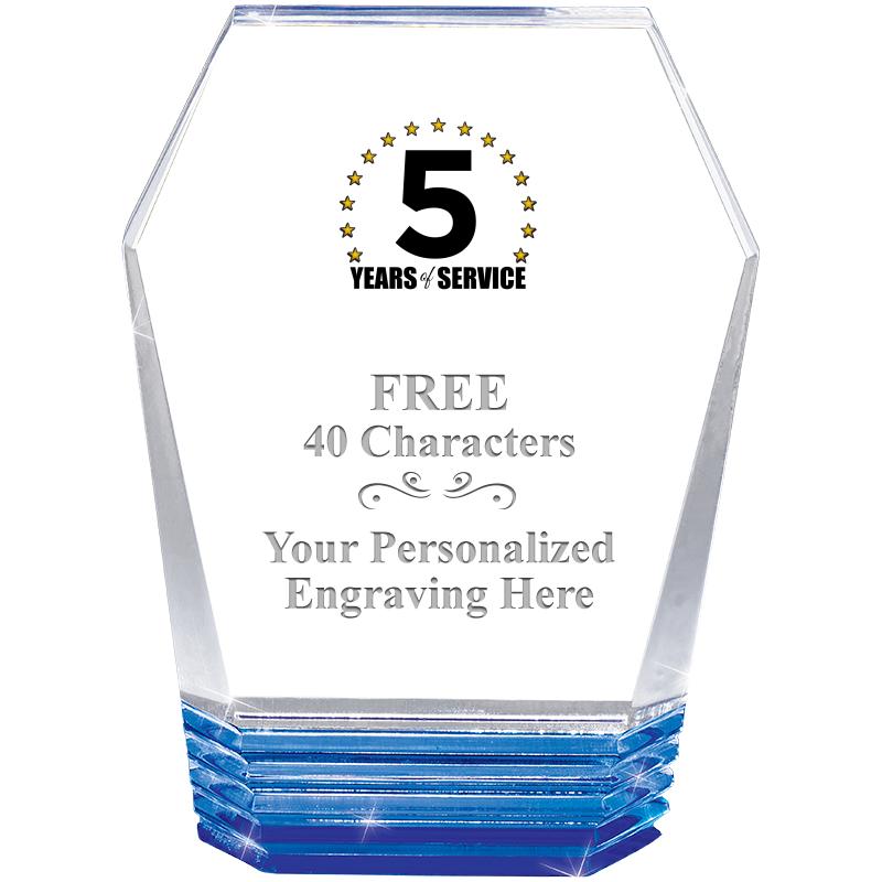 5" MONUMENT BLUE ROCKWELL ACRY