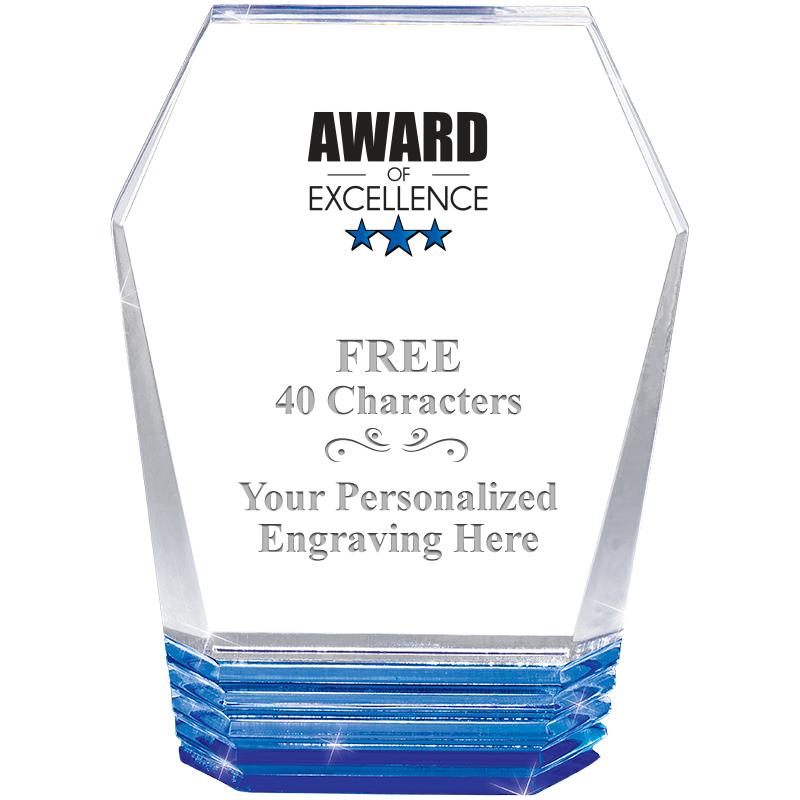 5" MONUMENT BLUE ROCKWELL ACRY