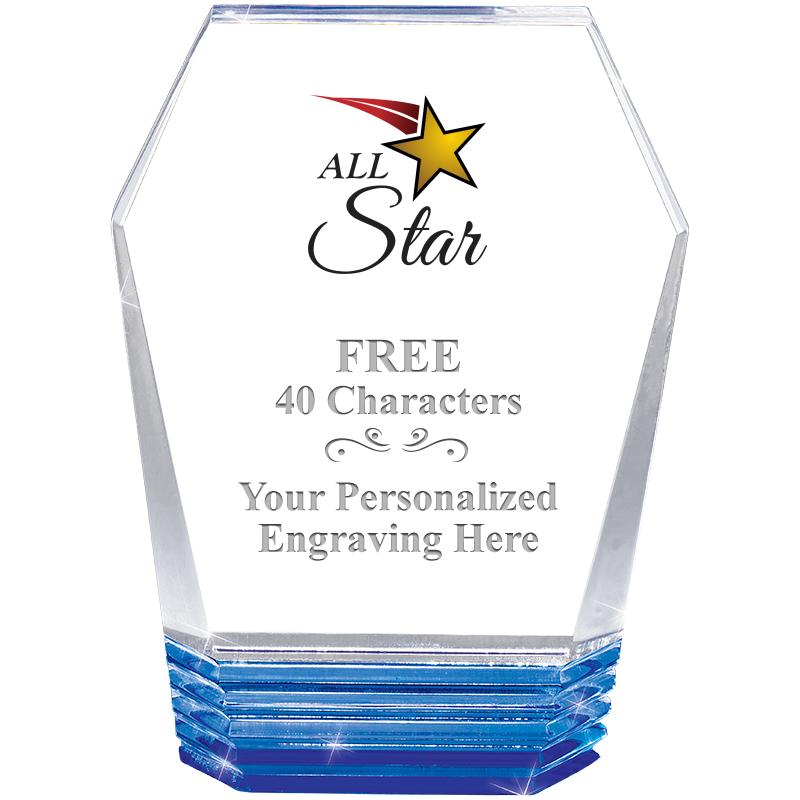 5" MONUMENT BLUE ROCKWELL ACRY