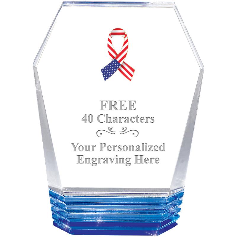 5" MONUMENT BLUE ROCKWELL ACRY