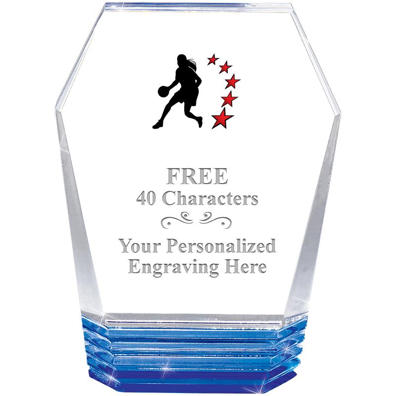 5" MONUMENT BLUE ROCKWELL ACRY