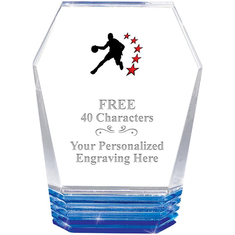 5" MONUMENT BLUE ROCKWELL ACRY