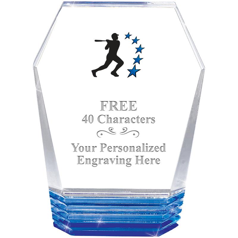 5" MONUMENT BLUE ROCKWELL ACRY