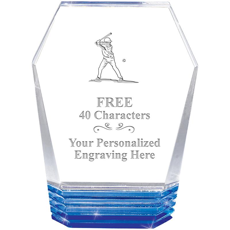 5" MONUMENT BLUE ROCKWELL ACRY